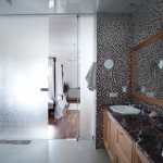 дизайн проект квартира с террасой , ванная комната