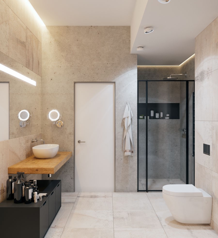 дизайн, проект, интерьер, квартира, ремонт, ванная, ванна, ванная комната, современный, стильный
