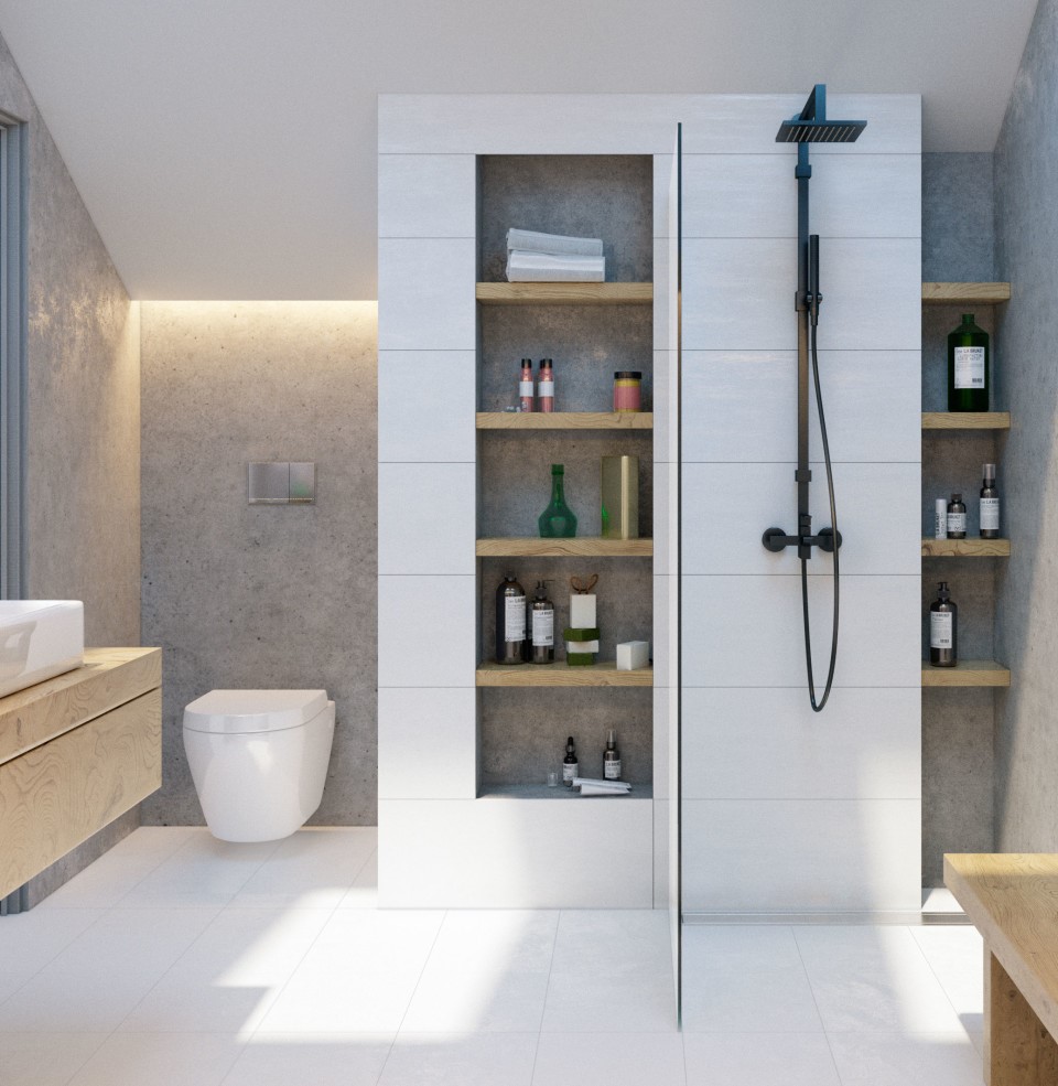 дизайн, проект, интерьер, квартира, ремонт, ванная, ванна, ванная комната, современный, стильный